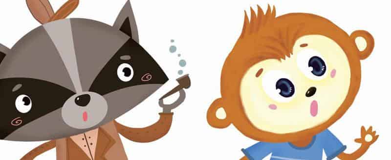 浣熊侦探上班的第一天 浣熊侦探上班的第一天