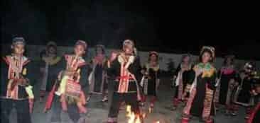 拉祜族人们是怎样过库扎节和火把节的