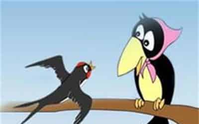 乌鸦与燕子 乌鸦与燕子