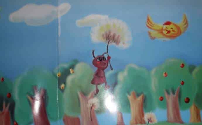 小蚂蚁和蒲公英 小蚂蚁和蒲公英