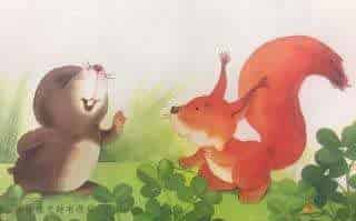 小松鼠找花生 小松鼠找花生