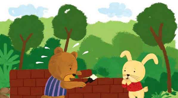 小熊盖房子 小熊盖房子