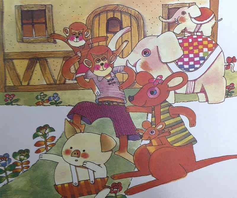 小猪的妈妈不在家