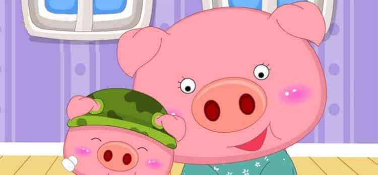 小猪妈妈的夹心面包