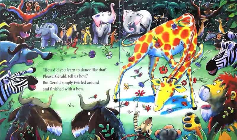 长颈鹿不会跳舞