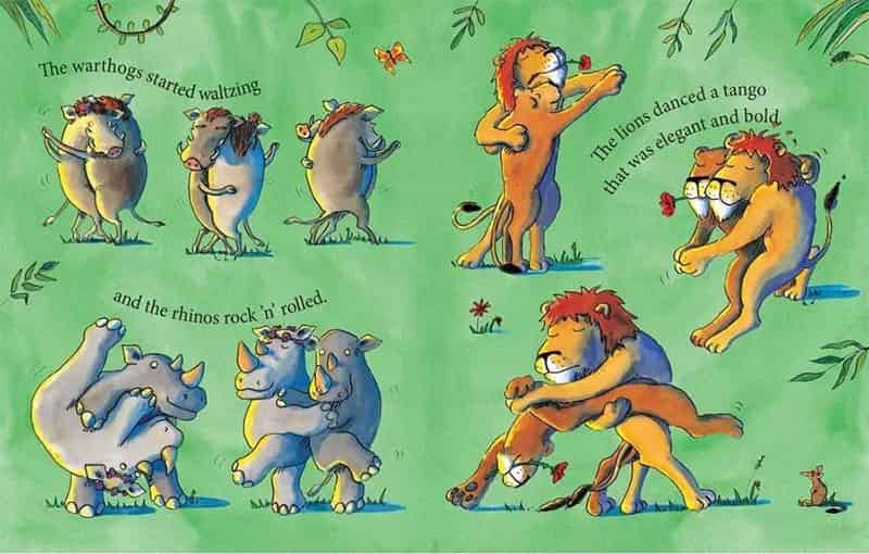 长颈鹿不会跳舞