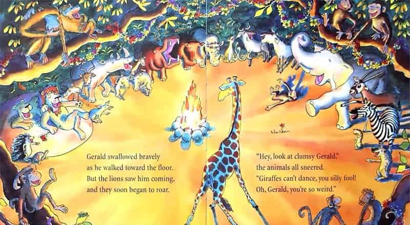 长颈鹿不会跳舞