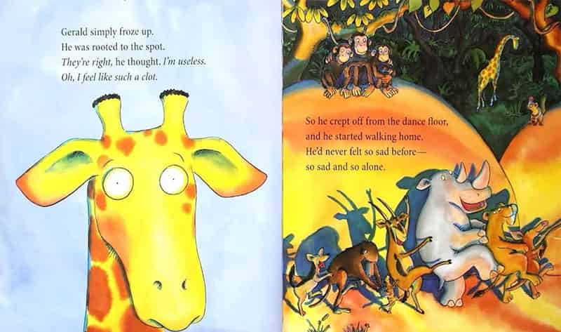 长颈鹿不会跳舞