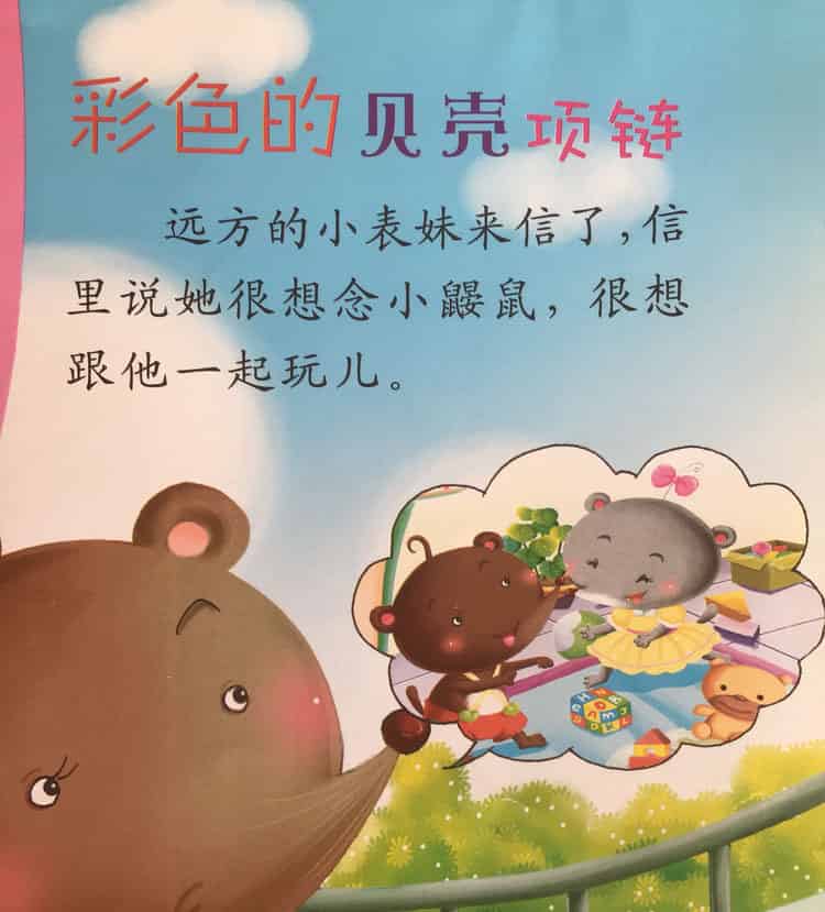 彩色的贝壳项链