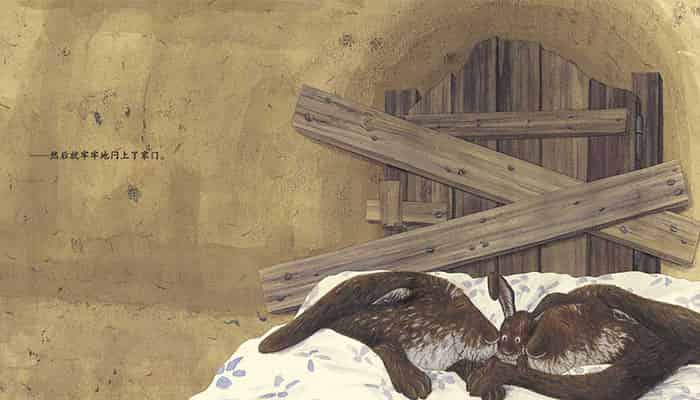 当狐狸和兔子互道晚安