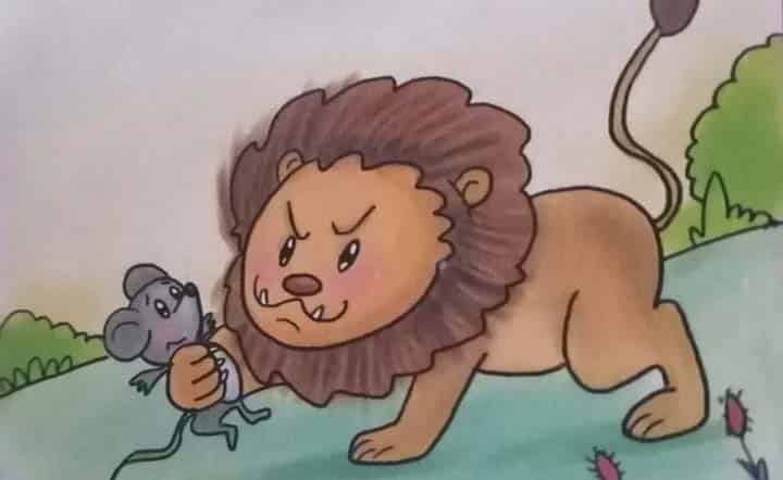 大狮子和小老鼠