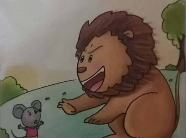 大狮子和小老鼠