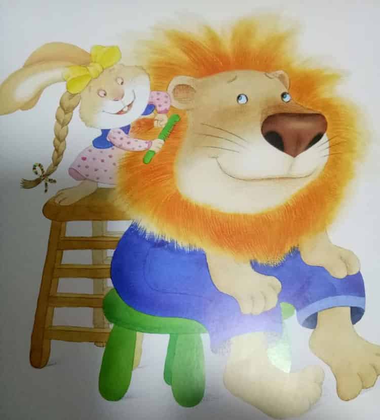 大狮子的许多许多辫子 大狮子的许多许多辫子