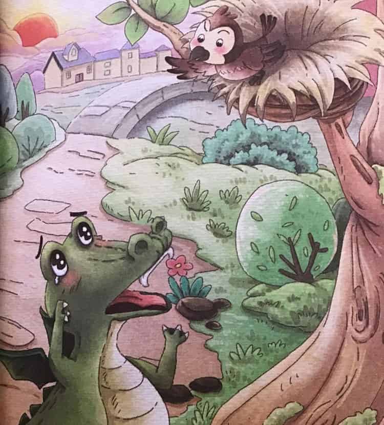 大胃口龙的故事