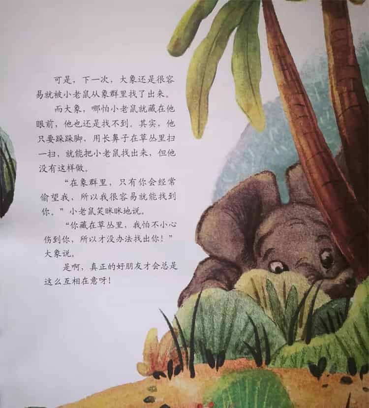 大象和老鼠捉迷藏