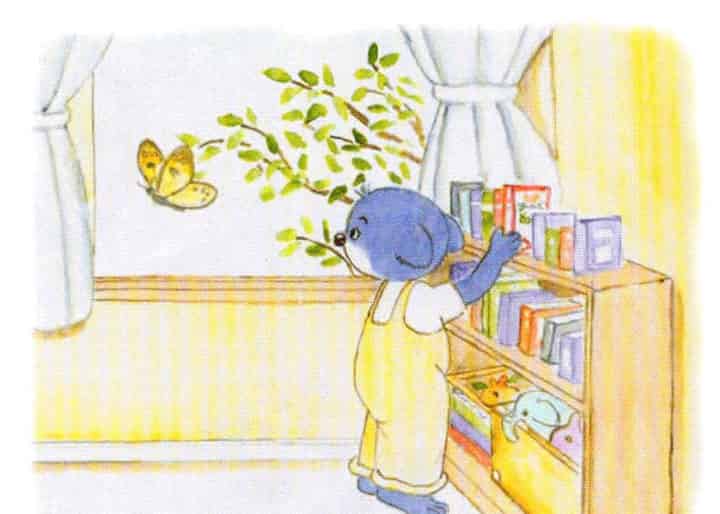 当一只蝴蝶飞过熊家