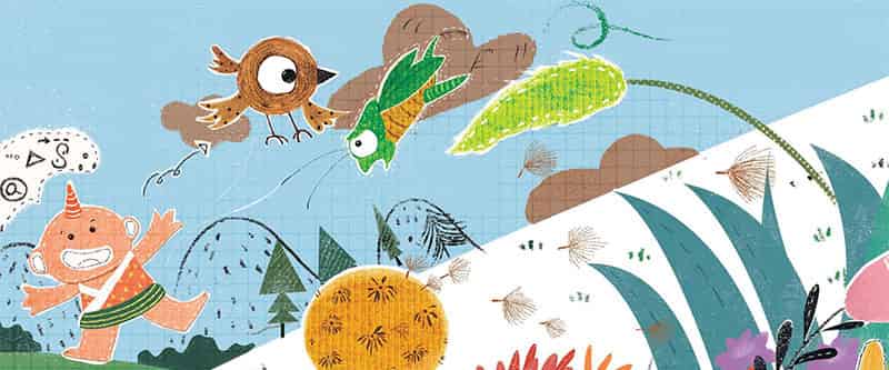 快快活活的小妖怪