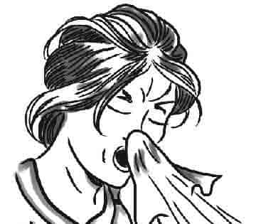 打喷嚏的懒巫婆