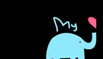 一头蓝象经过我窗口