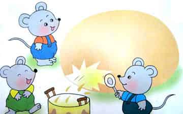 小老鼠做蛋糕