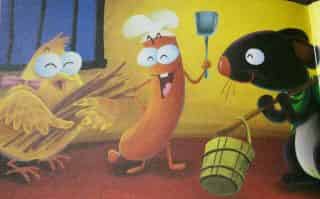 老鼠、小鸟和香肠