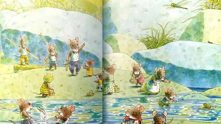 十四只老鼠洗衣服