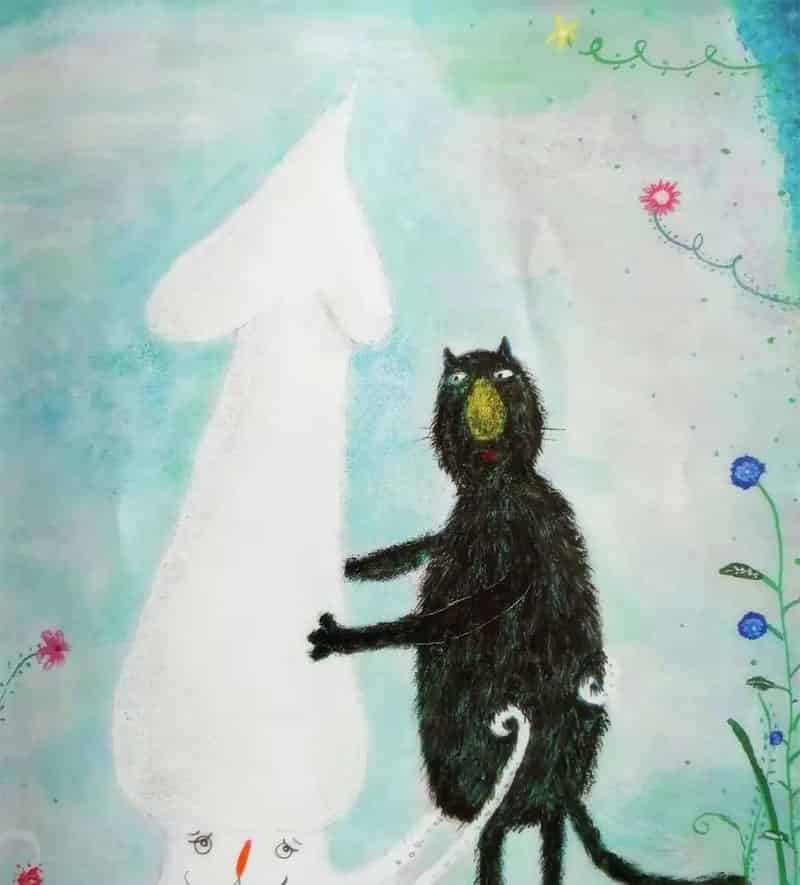 猫太噼哩噗噜在海里