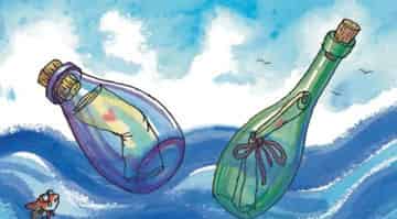 小熊的梦想瓶子