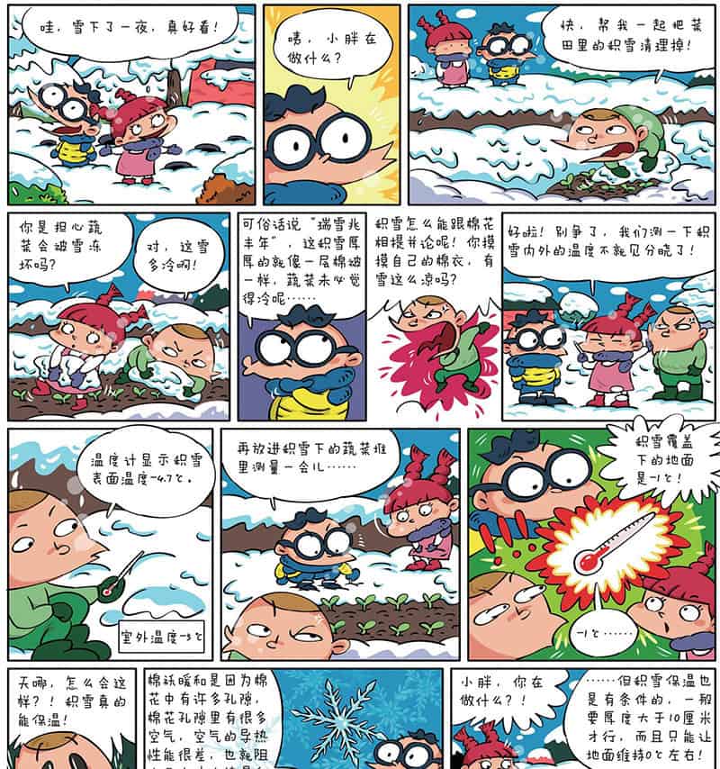 能“保温”的雪