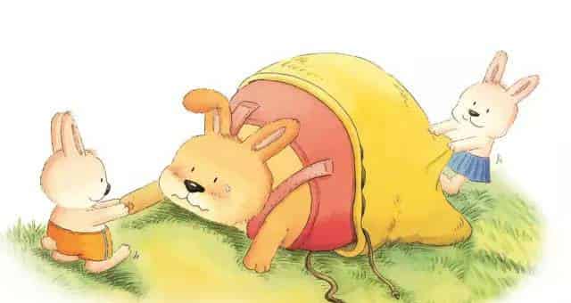 老狼捉住了兔哥哥（胖兔子）