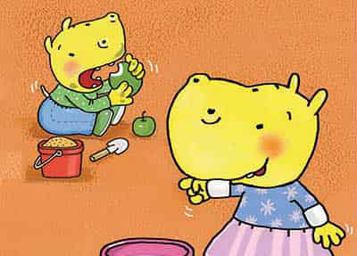 宝宝们的屁股没有了