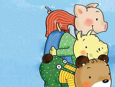 宝宝们的屁股没有了