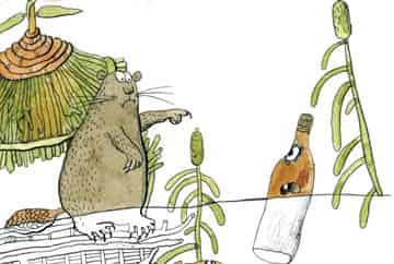 当瓶子先生来敲门