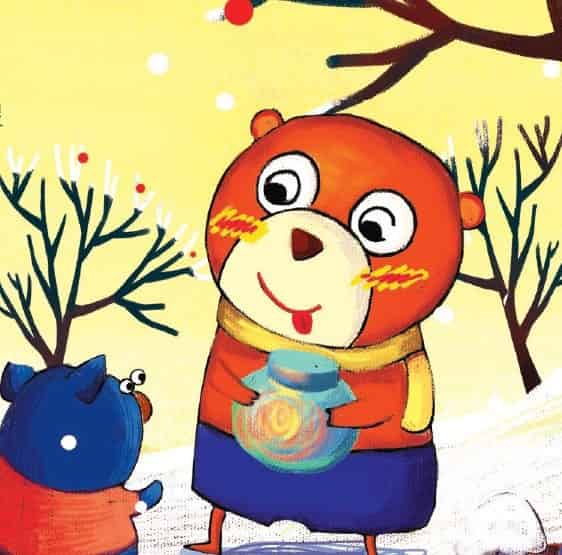 收藏阳光的小熊