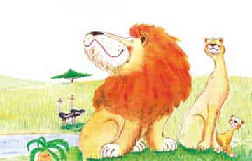 谁敢嘲笑狮子