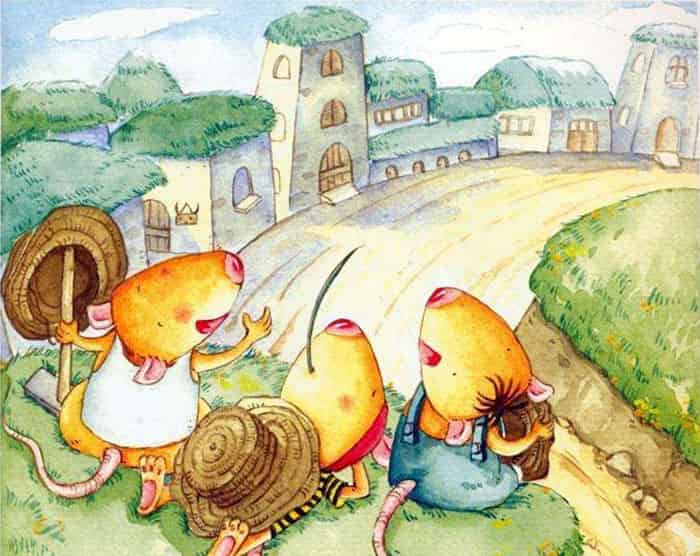 三个鼠兄弟｜屋顶的草坪