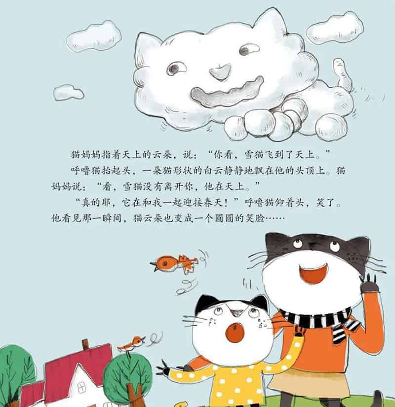 天上有片猫云朵