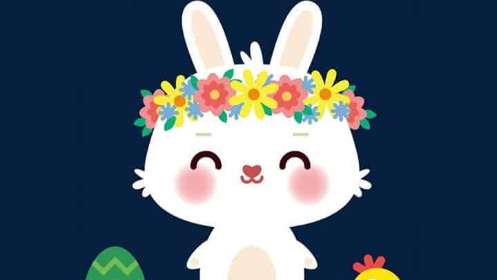 小兔的花环