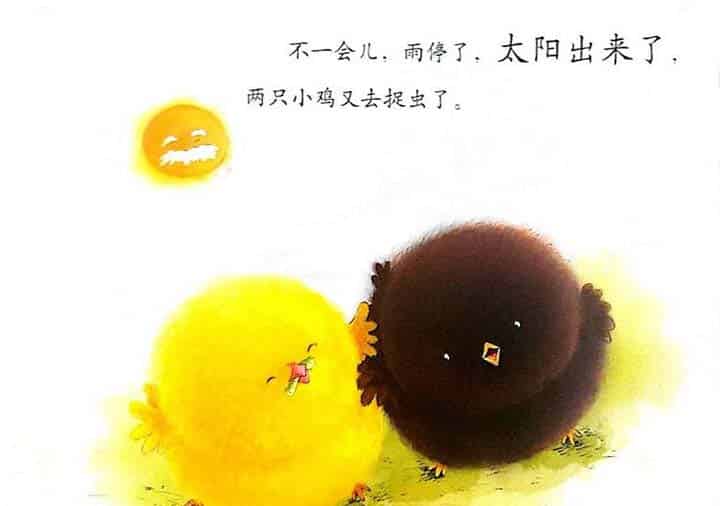 小黄鸡和小黑鸡