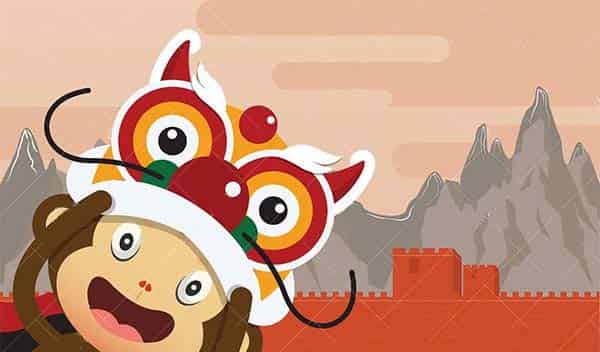 小兔多多过新年