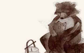 睡不着觉的小熊