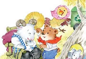 快乐的小熊欢多