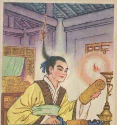 悬梁刺股 悬梁刺股