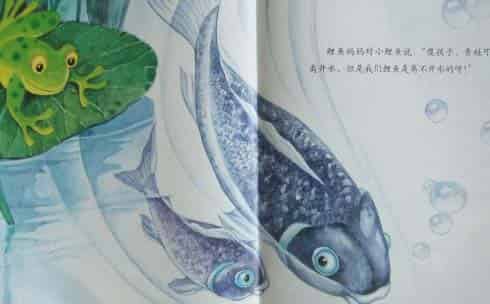 小青蛙与小鲤鱼