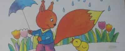 小松鼠的大尾巴