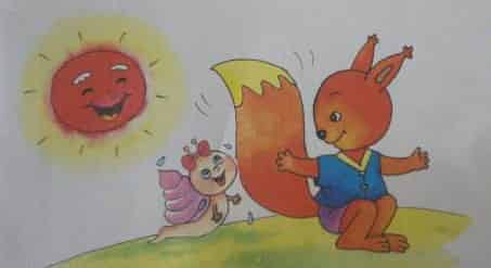 小松鼠的大尾巴