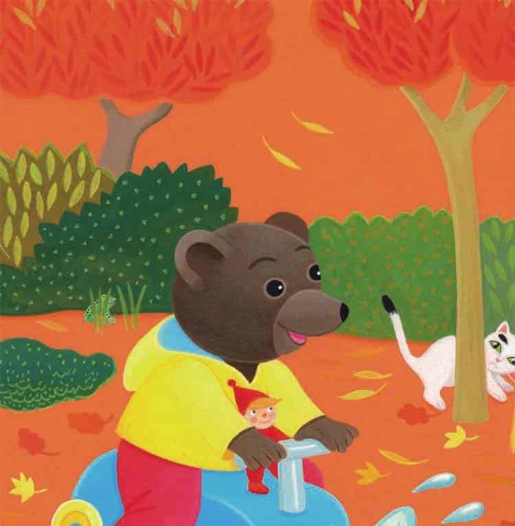 小熊当当开车啦