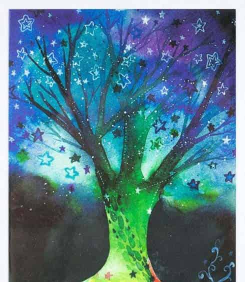 挂满星星的小村庄