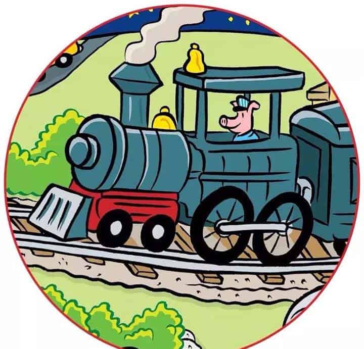 小猪们在开车（车轮上的小猪）