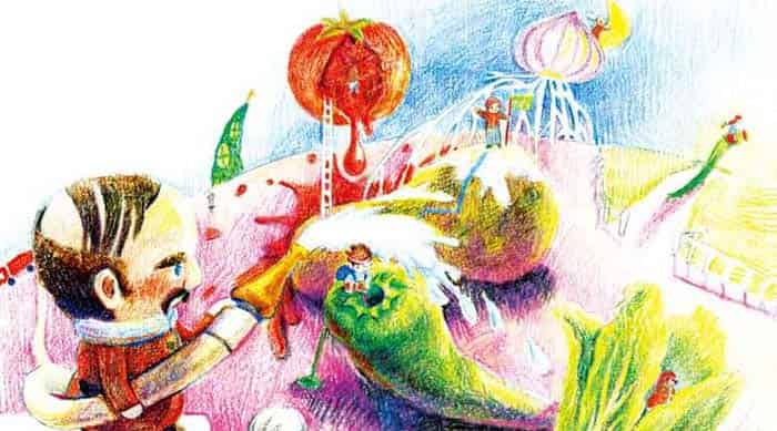 圆脸先生家的菜园